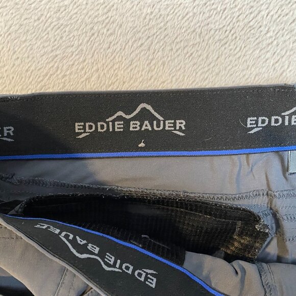 Eddie Bauer Men's Pants Size 34x30 Nylon Blend Gray Lightweight Stretch Casual W - Picture 7 of 13